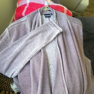 Purple Cardigan